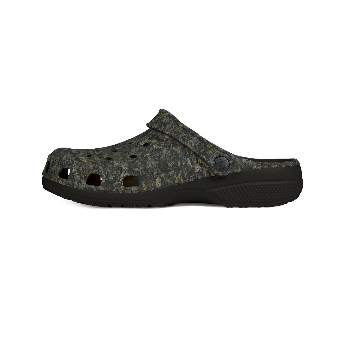EVA Foam Rubber Shoes, Jhane Barnes design "TEXTURE" col. Camo