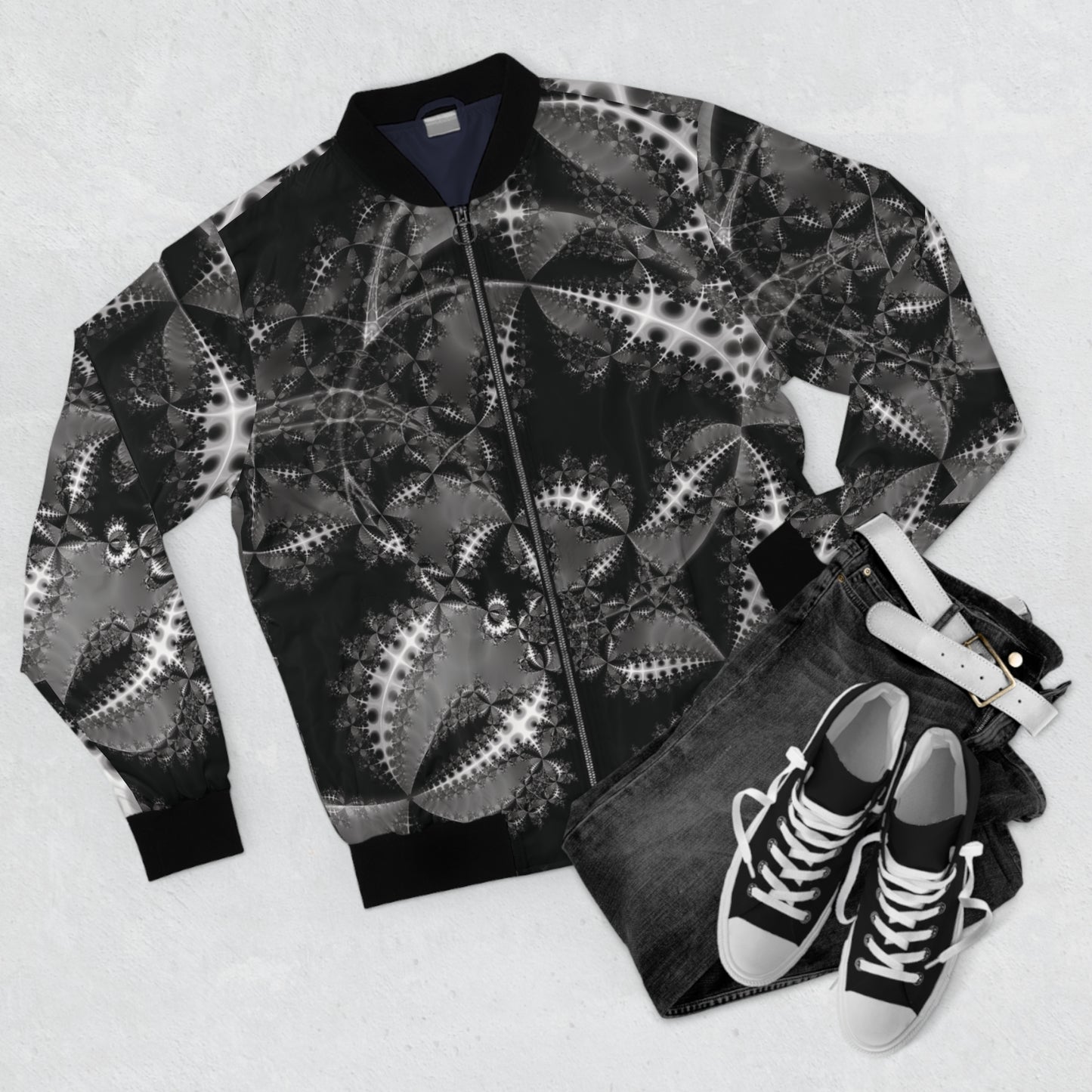 Men's Bomber Jacket "NEWTON" col. Shadowplay