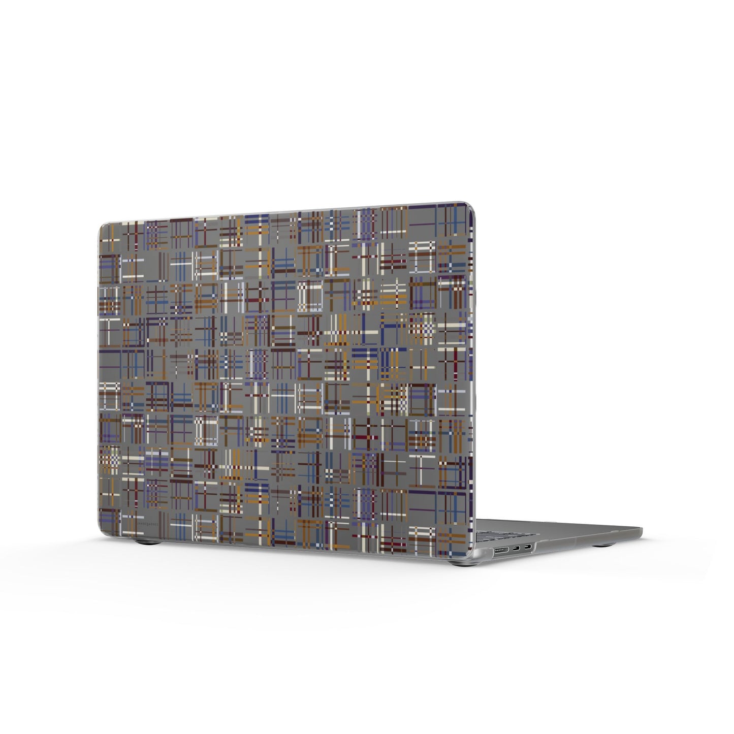 Macbook cover "BOX STUDY" (Partial Transparency)