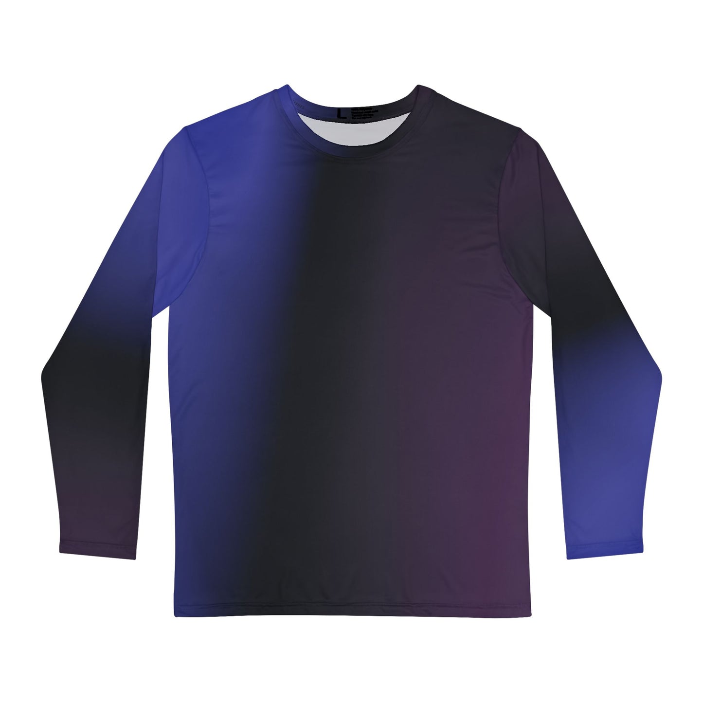 Men's Brushed poly Tee "PURPLE HAZE" Design (long sleeve)