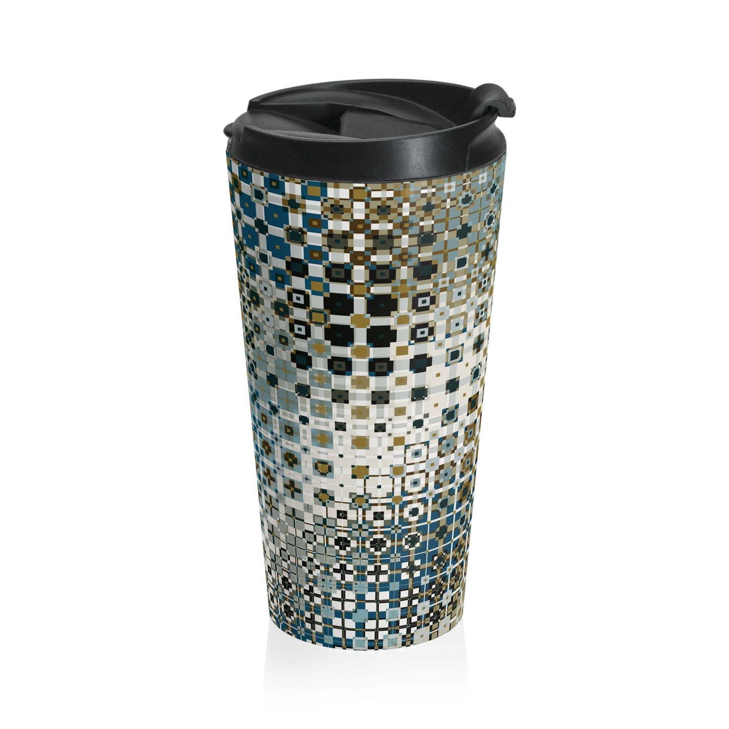 Stainless Steel Travel Mug "BOX STUDY" Col Mint Chocolate