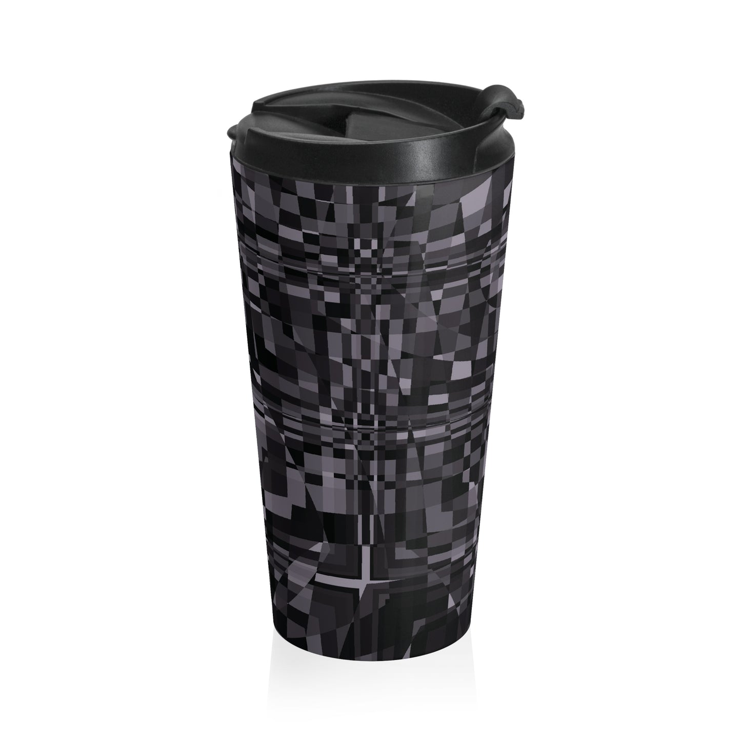 "QUAD" Col Charcoal - Stainless Steel Travel Mug
