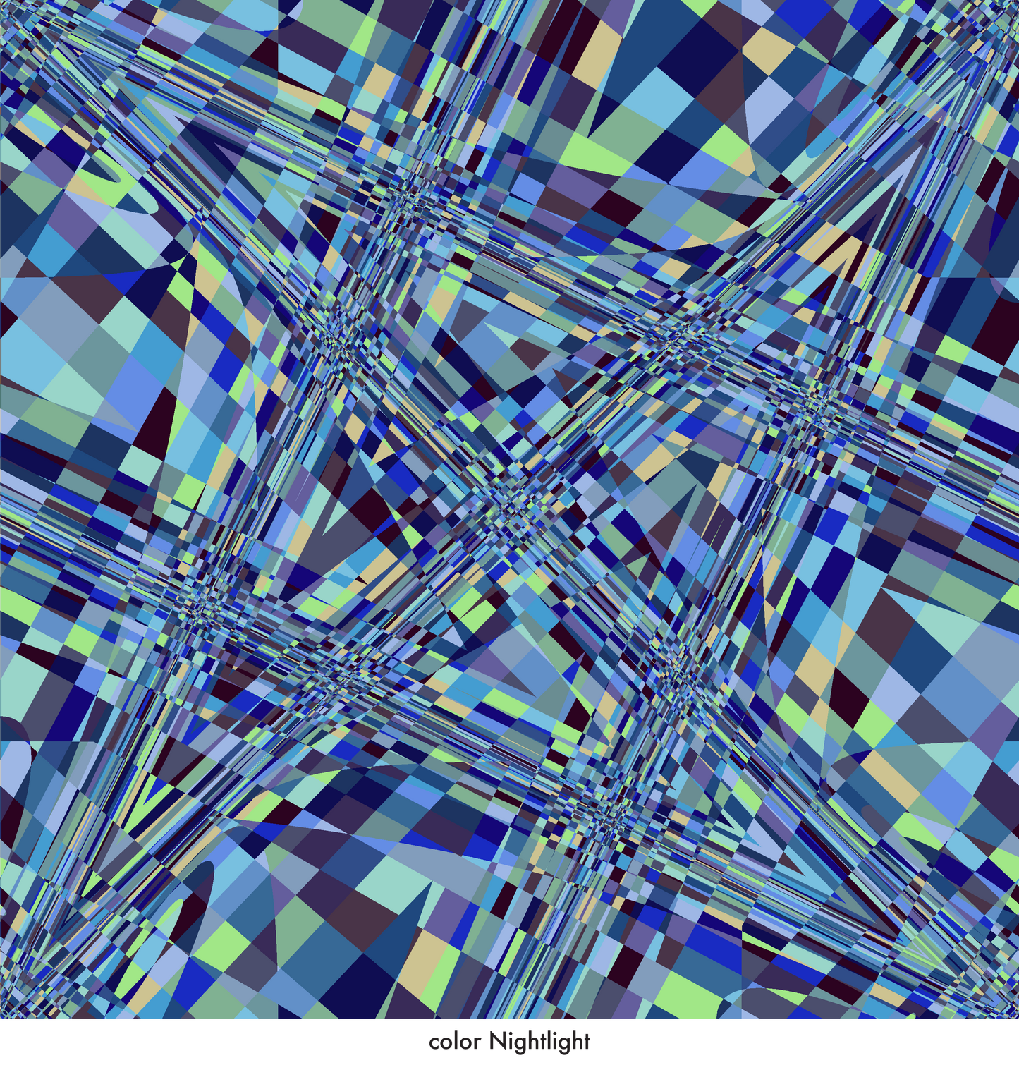 SLICE - JHANE BARNES custom design Digital artwork on Canvas *more colors avail