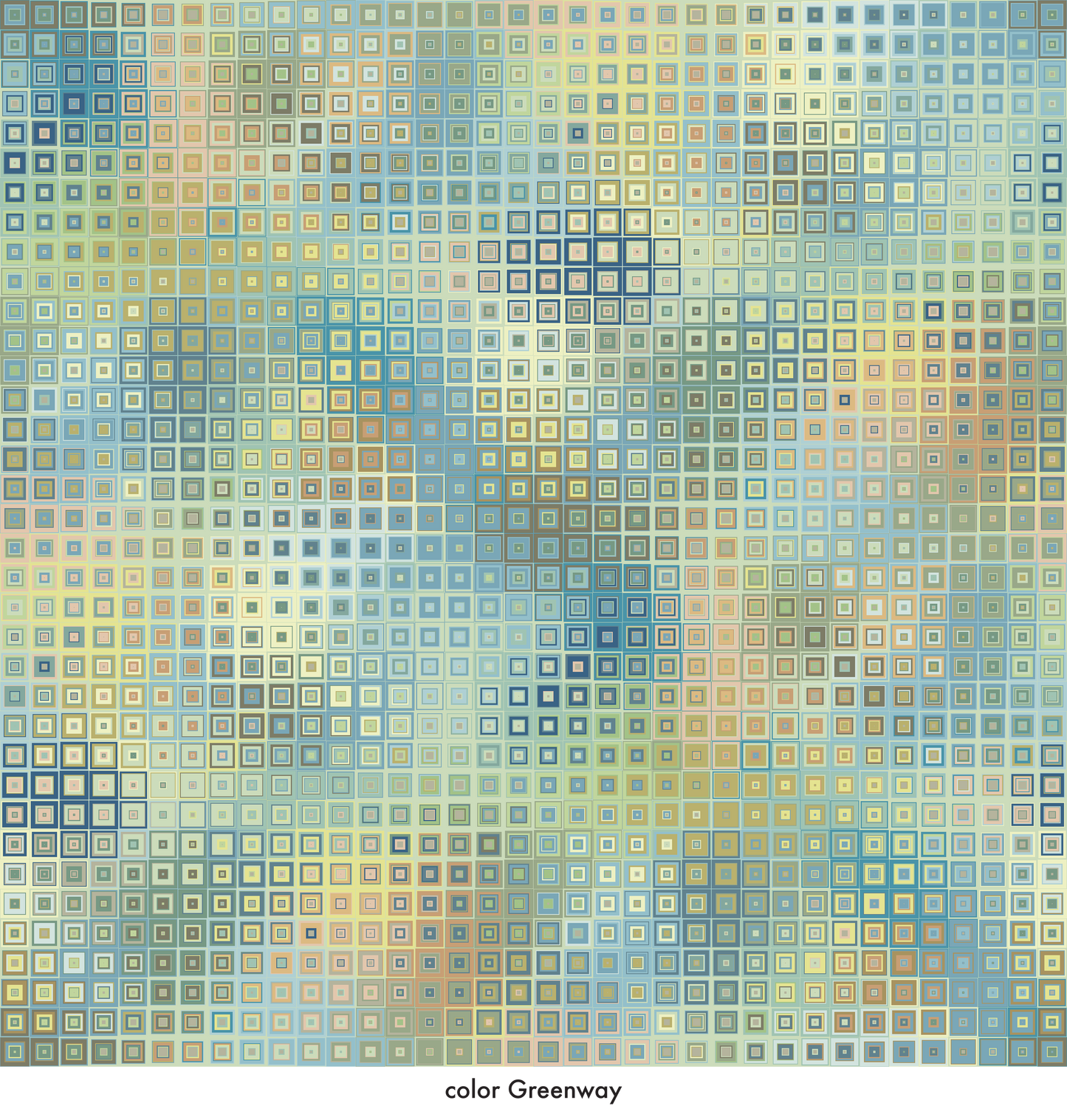 SQUARE UP - JHANE BARNES custom design Digital artwork on Canvas *more colors avail