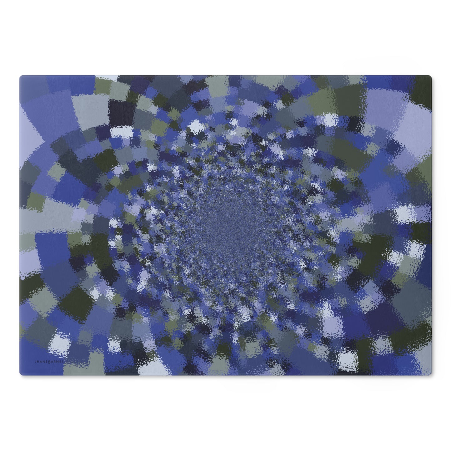 Cutting Board - Serving Board  "SCHATT"  col. Cobalt Blue