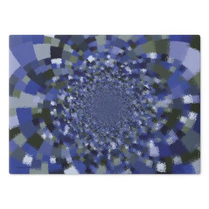 Cutting Board - Serving Board  "SCHATT"  col. Cobalt Blue