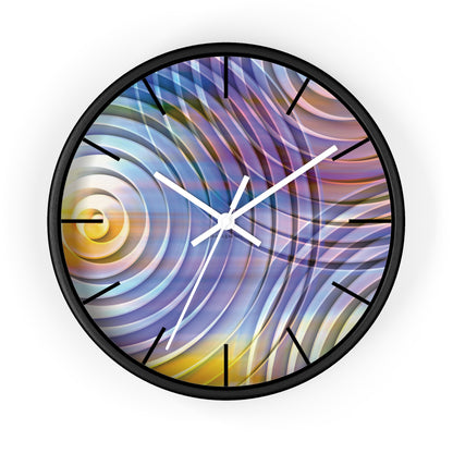 "ECHO" JB custom designed Wall Clock. *Click to select your base color + hands that best matches your space