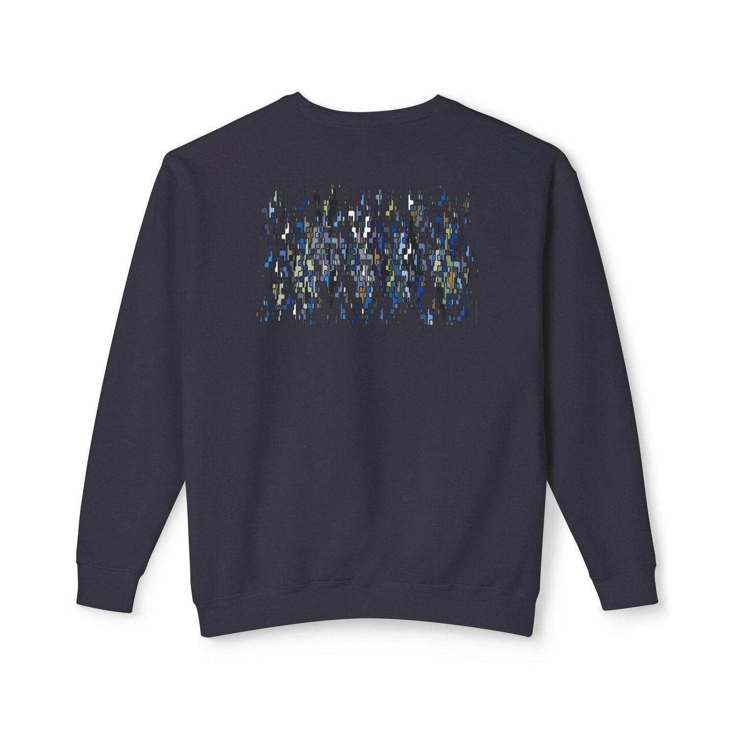 Unisex Lightweight Crewneck Sweatshirt "CIRCUIT"