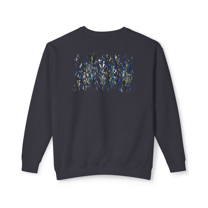 Unisex Lightweight Crewneck Sweatshirt "CIRCUIT"