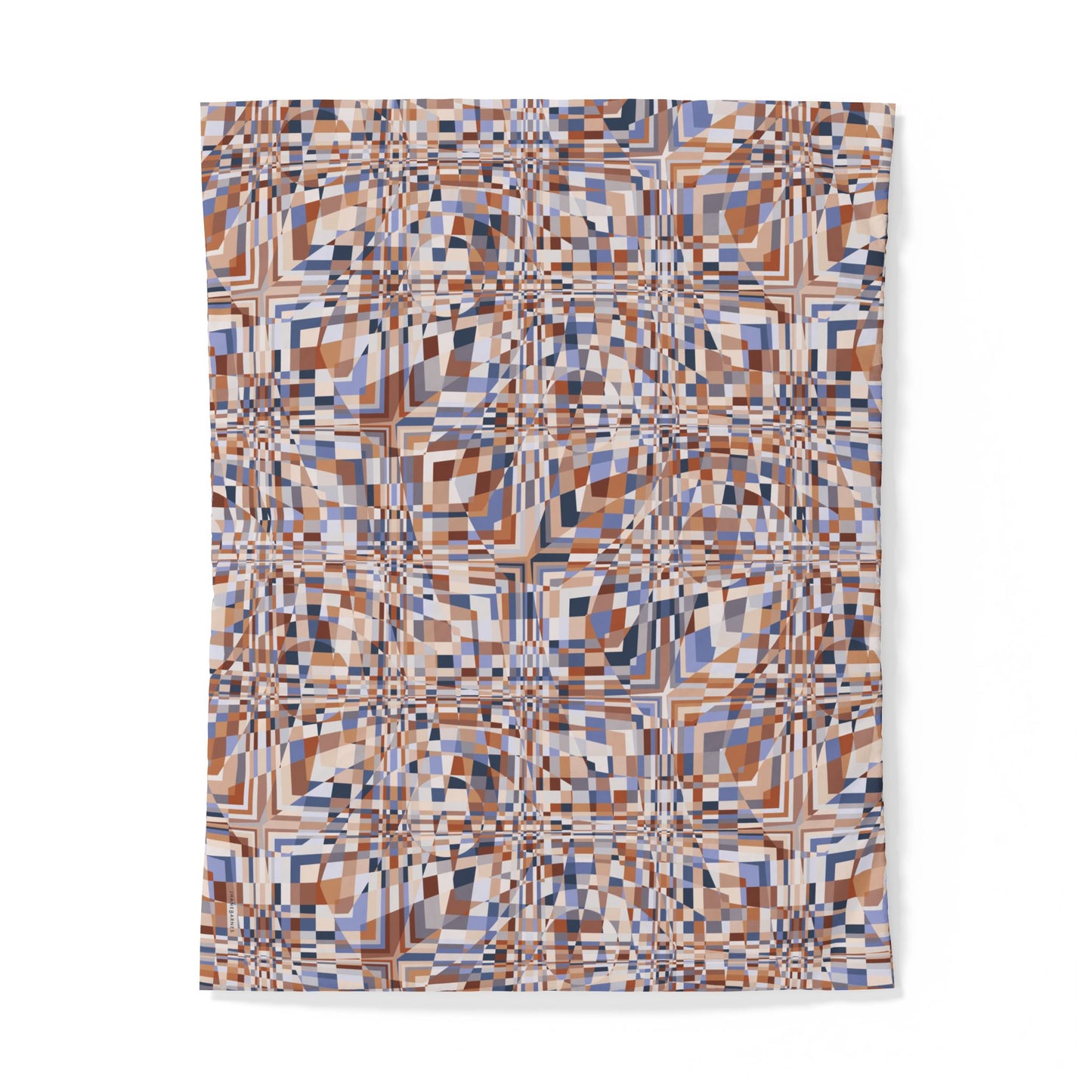 Cotton Duvet Cover "QUAD" col. Mirage