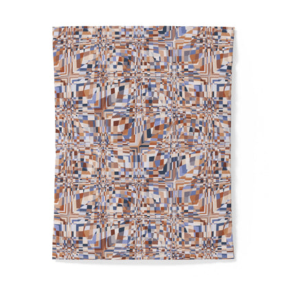 Cotton Duvet Cover "QUAD" col. Mirage