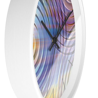 "ECHO" JB custom designed Wall Clock. *Click to select your base color + hands that best matches your space