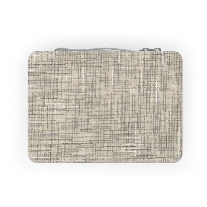 Zip Paper Lunch Bag "CROSS HATCH"  col Alpine thistle