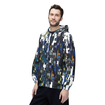 Windbreaker Jacket "CIRCUIT" col. Blue Jeans