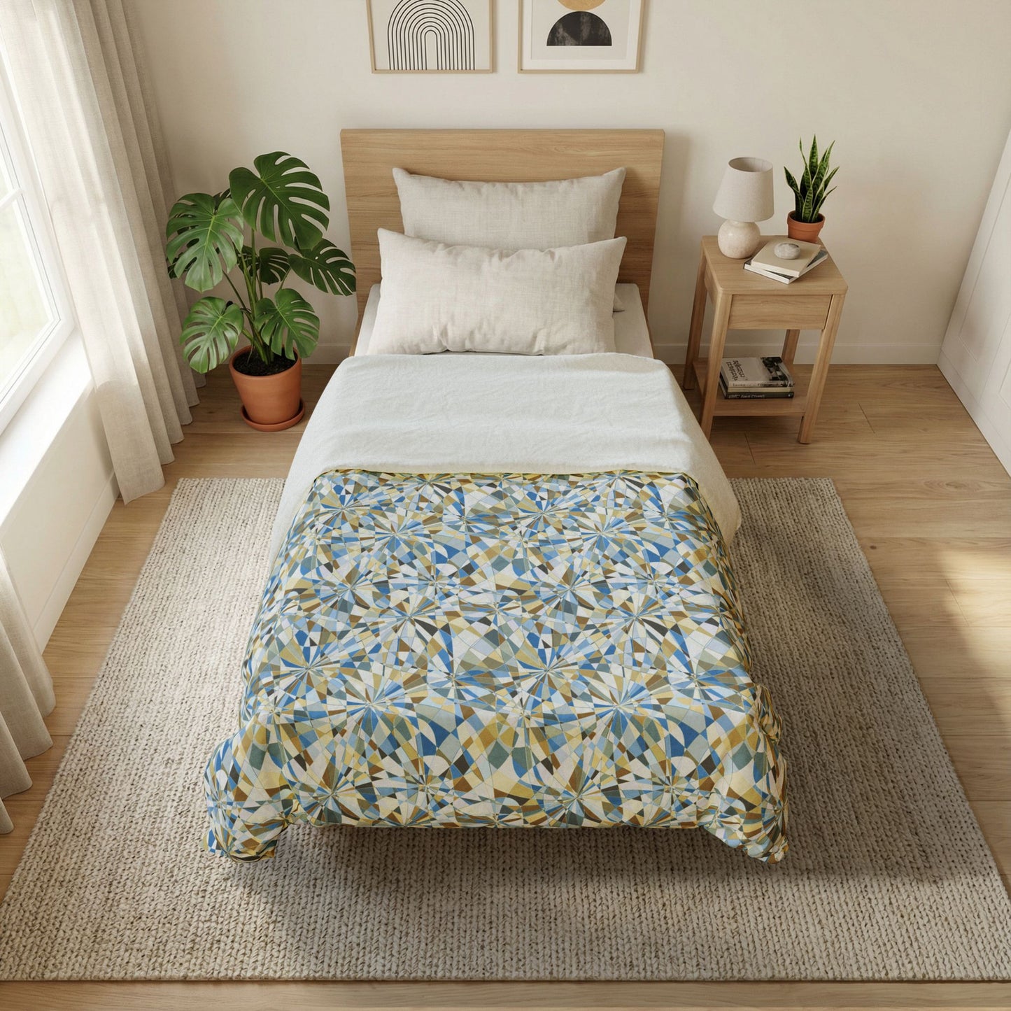 Cotton Duvet Cover "CELESTIAL"