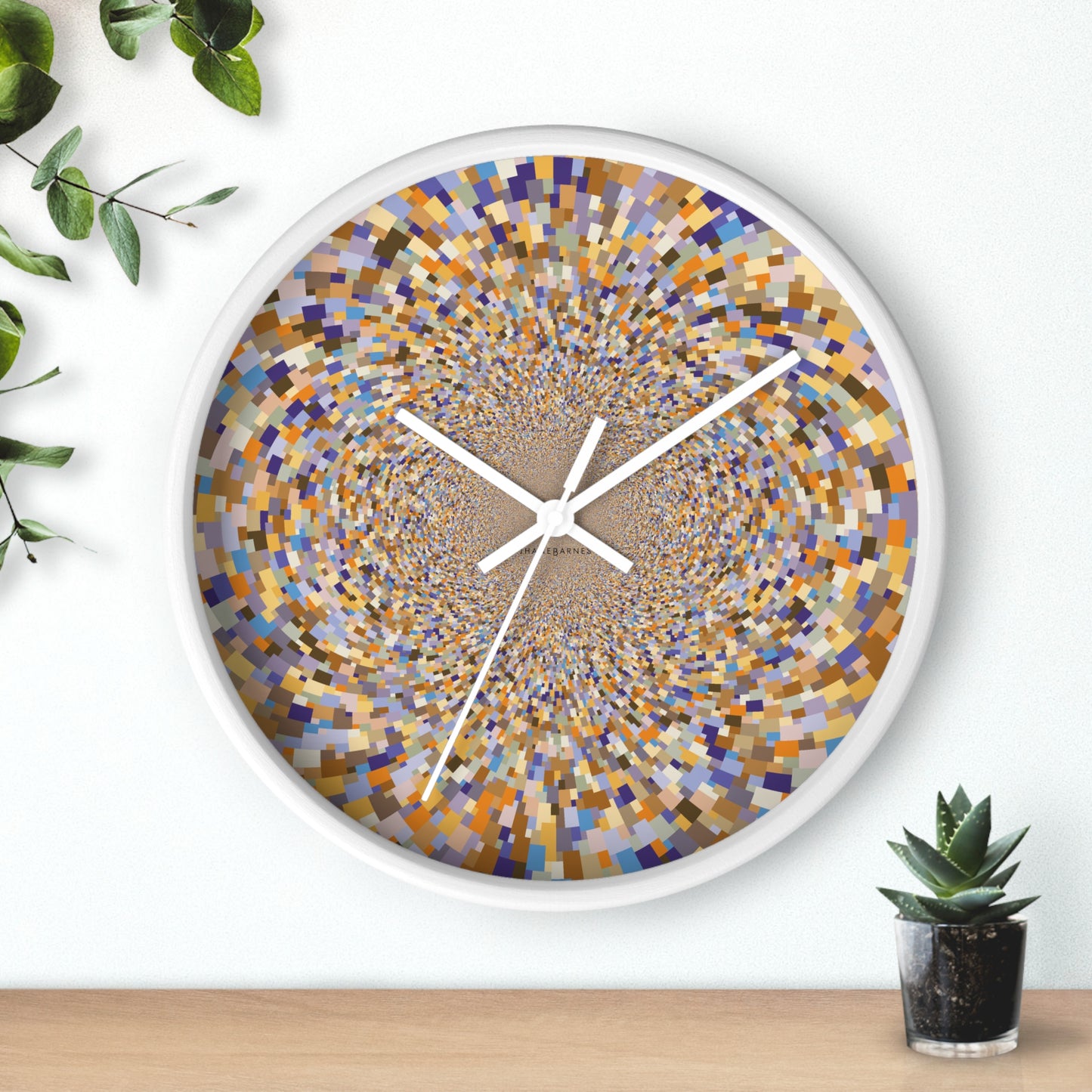 Wall Clock "SCHATT INVERSION" col. Sedona
