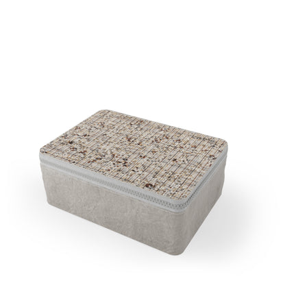 Zip Paper Lunch Bag "GRIDLING" col Neutral