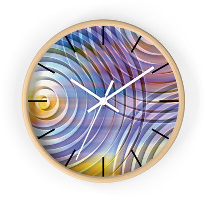 "ECHO" JB custom designed Wall Clock. *Click to select your base color + hands that best matches your space