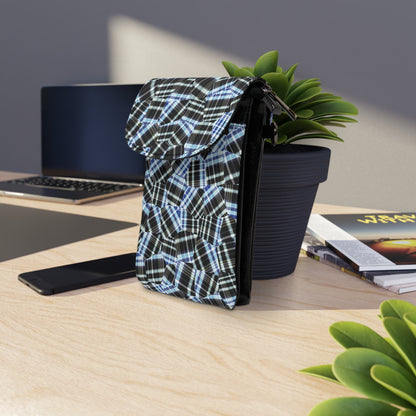 Small Cell Phone Wallet (w strap) GEODESIC