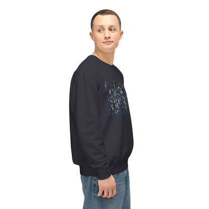 Unisex Lightweight Crewneck Sweatshirt "CIRCUIT"