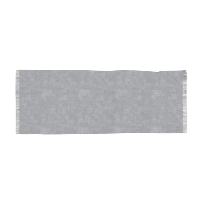 Light Scarf "MOIRE" col. Navy