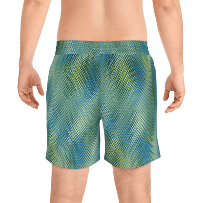 Men's Mid-Length Swim Shorts "REFLECTIONS"