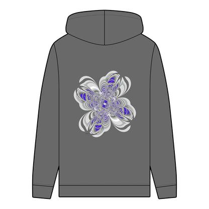 Men's Organic Hoodie with "SCRIBBLE" Pattern