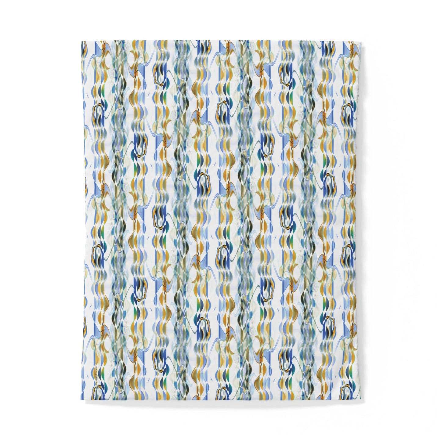 Cotton Duvet Cover "SMOKEY STRIPE"