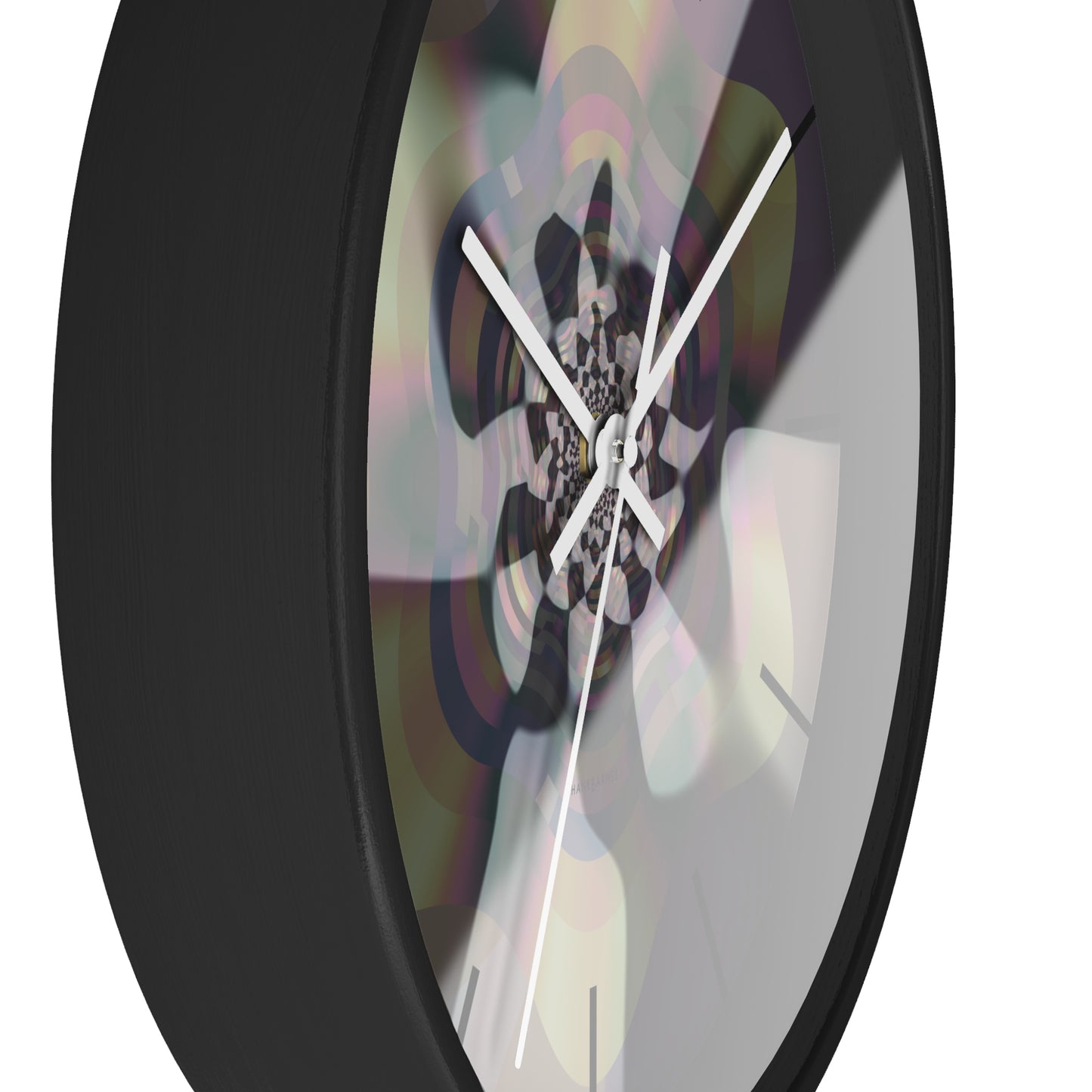 "TRIPPED SYMMETRY" JB custom designed Wall Clock