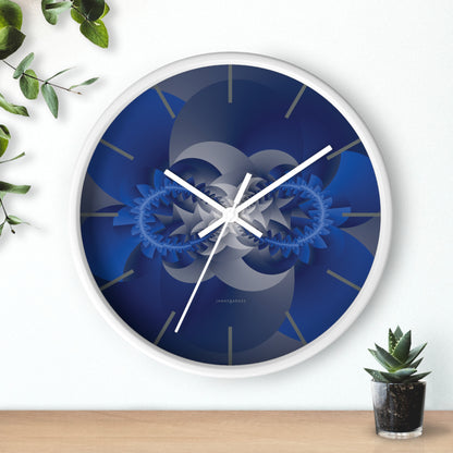 "INFINITY"  col True Blue, a Jhane Barnes custom designed Wall Clock