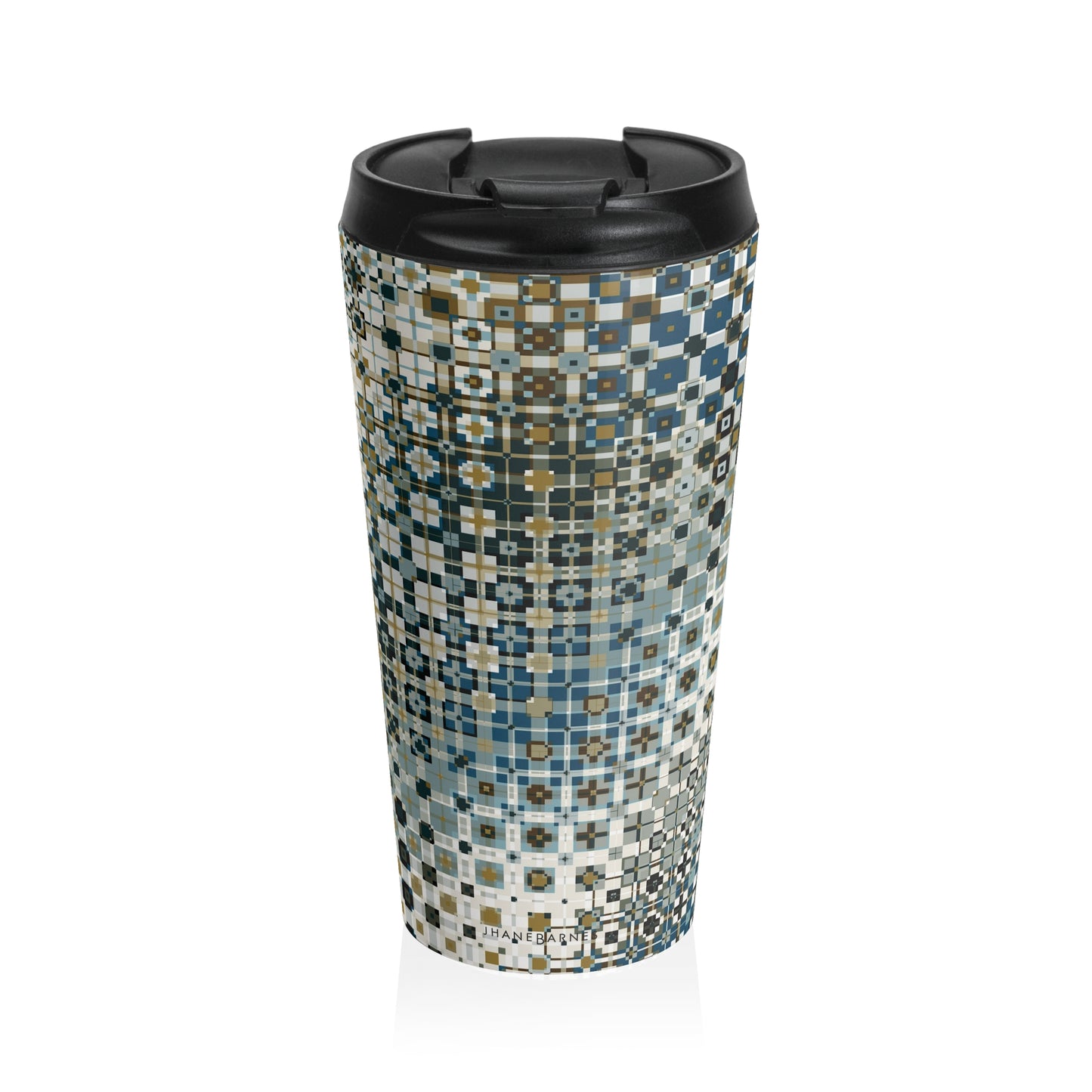 Stainless Steel Travel Mug "BOX STUDY"  Col Mint Chocolate