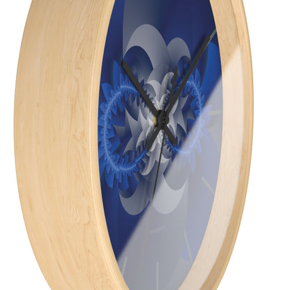 "INFINITY"  col True Blue, a Jhane Barnes custom designed Wall Clock