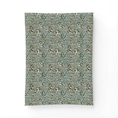 Cotton Comforter "SLICE" col. Mint Chocolate