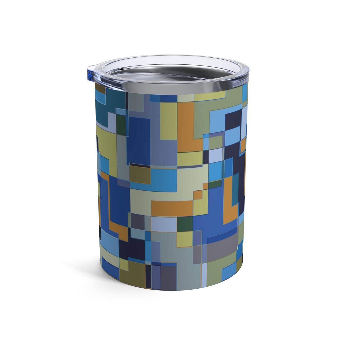 "POLYOMINOES" Tumbler 10oz., col Blue Jeans