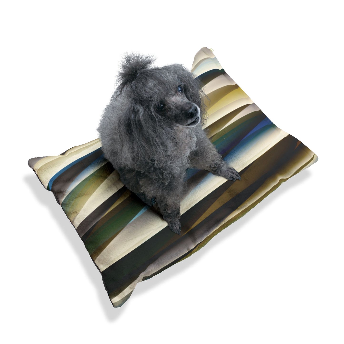 Stylish Abstract Pet Bed for Modern Home Décor "Desert Sands"