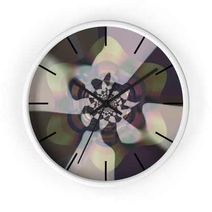 "TRIPPED SYMMETRY" JB custom designed Wall Clock