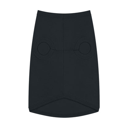 Pet Tank Top "FRACTAL" JB Design in col. Black