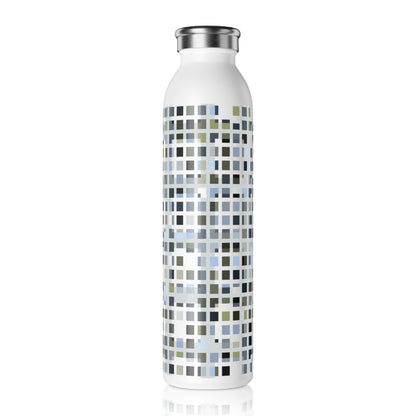 Slim Water Bottle "SQUARZE" col. Slate Brigade