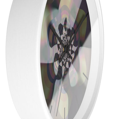 "TRIPPED SYMMETRY" JB custom designed Wall Clock