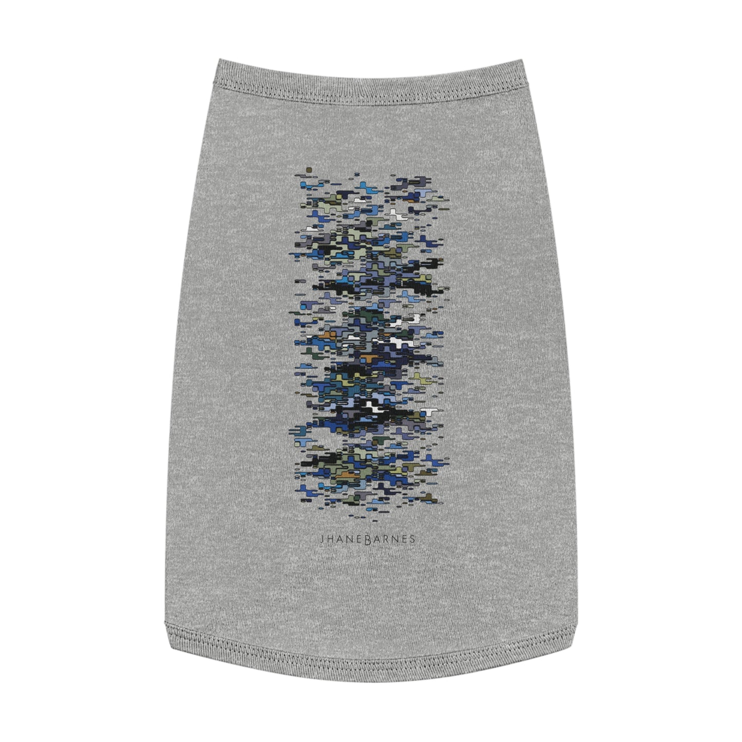 Pet Tank Top "CIRCUIT" JB Design in col. Heather