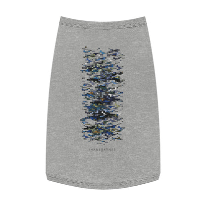 Pet Tank Top "CIRCUIT" JB Design in col. Heather
