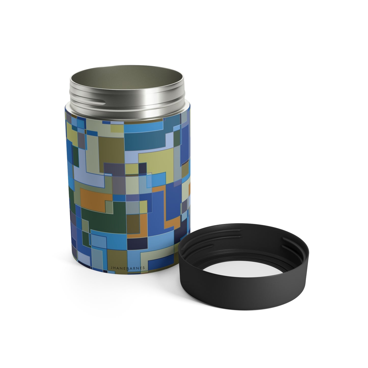 Can Holder "POLYOMINOES" col Blue Jeans