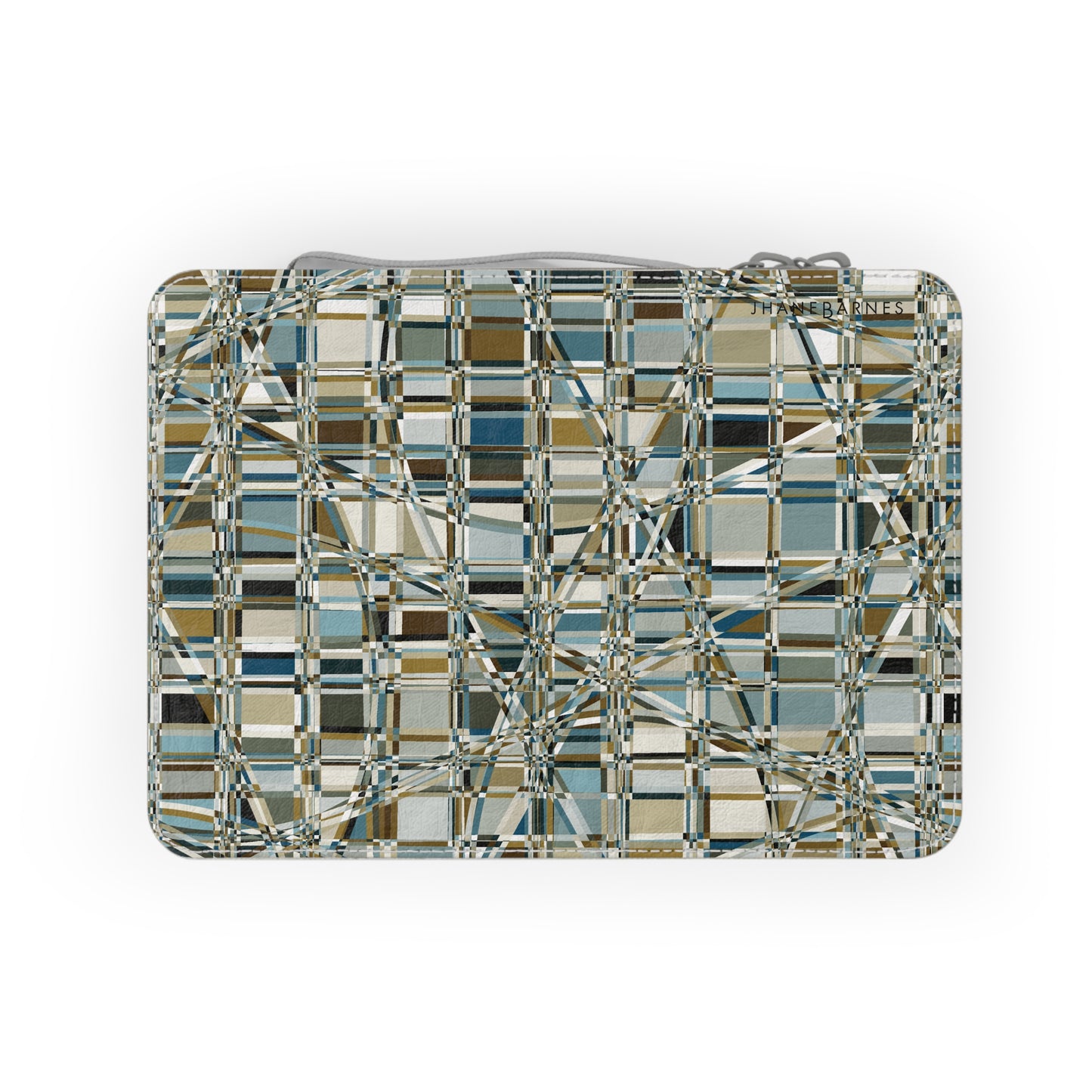 Zip Lunch Box "GRIDWRAP" col. Mint Chocolate