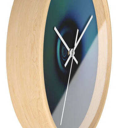 Wall Clock "LONELY SYSTEM" (no lines-nor numbers)