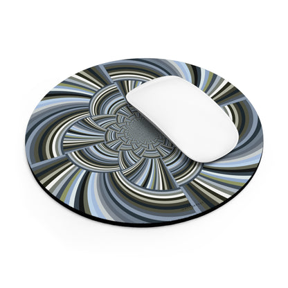 Mouse Pad (Round or Rectangle) "STRIPE INVERSION" col New Army