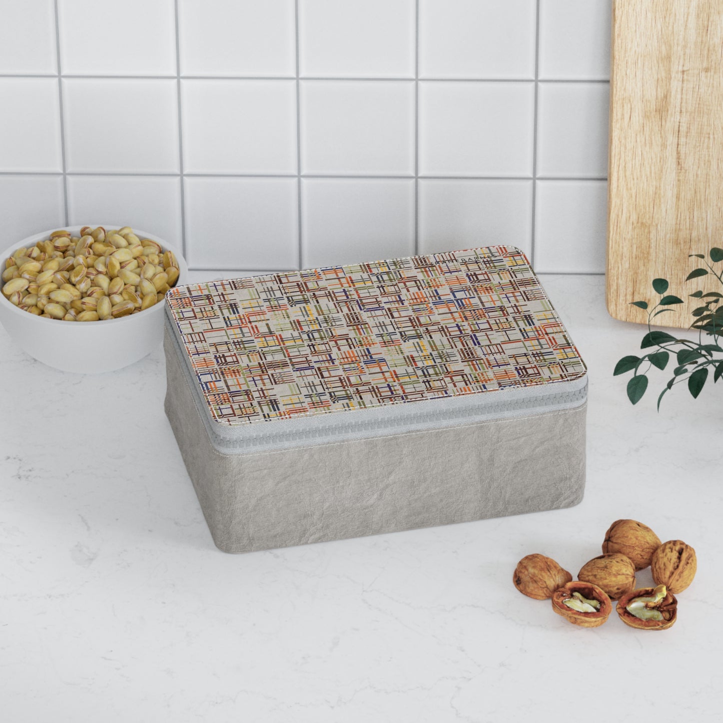 Zip Paper Lunch Bag "BOX STUDY"