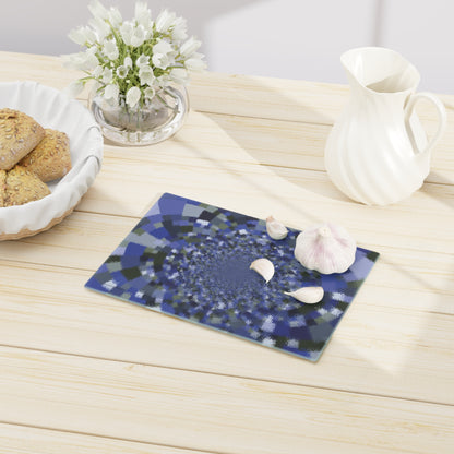 Cutting Board - Serving Board  "SCHATT"  col. Cobalt Blue