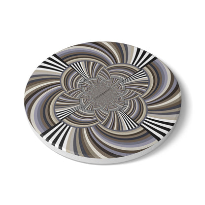 Ceramic Coaster "STRIPE INVERSION"