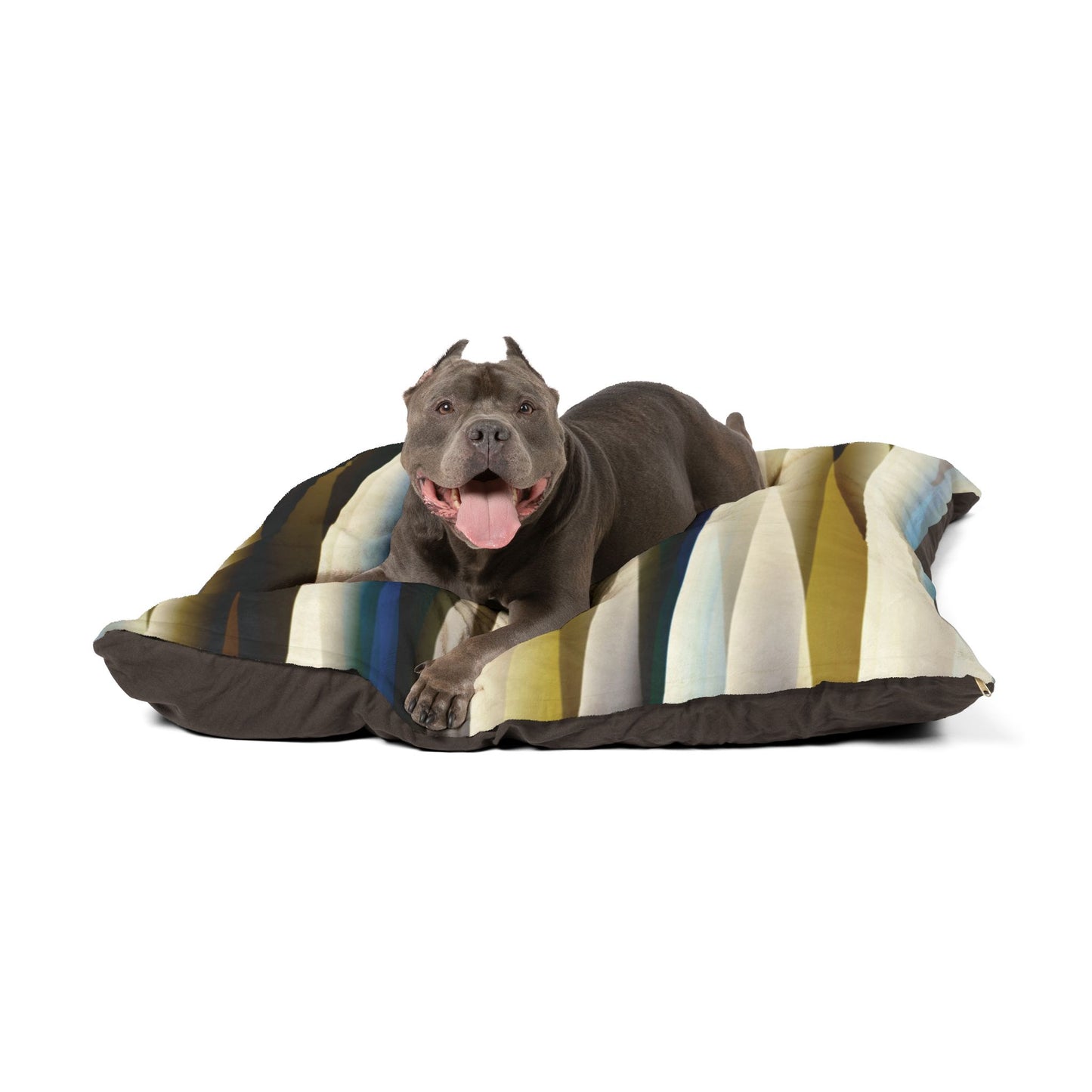 Stylish Abstract Pet Bed for Modern Home Décor "Desert Sands"