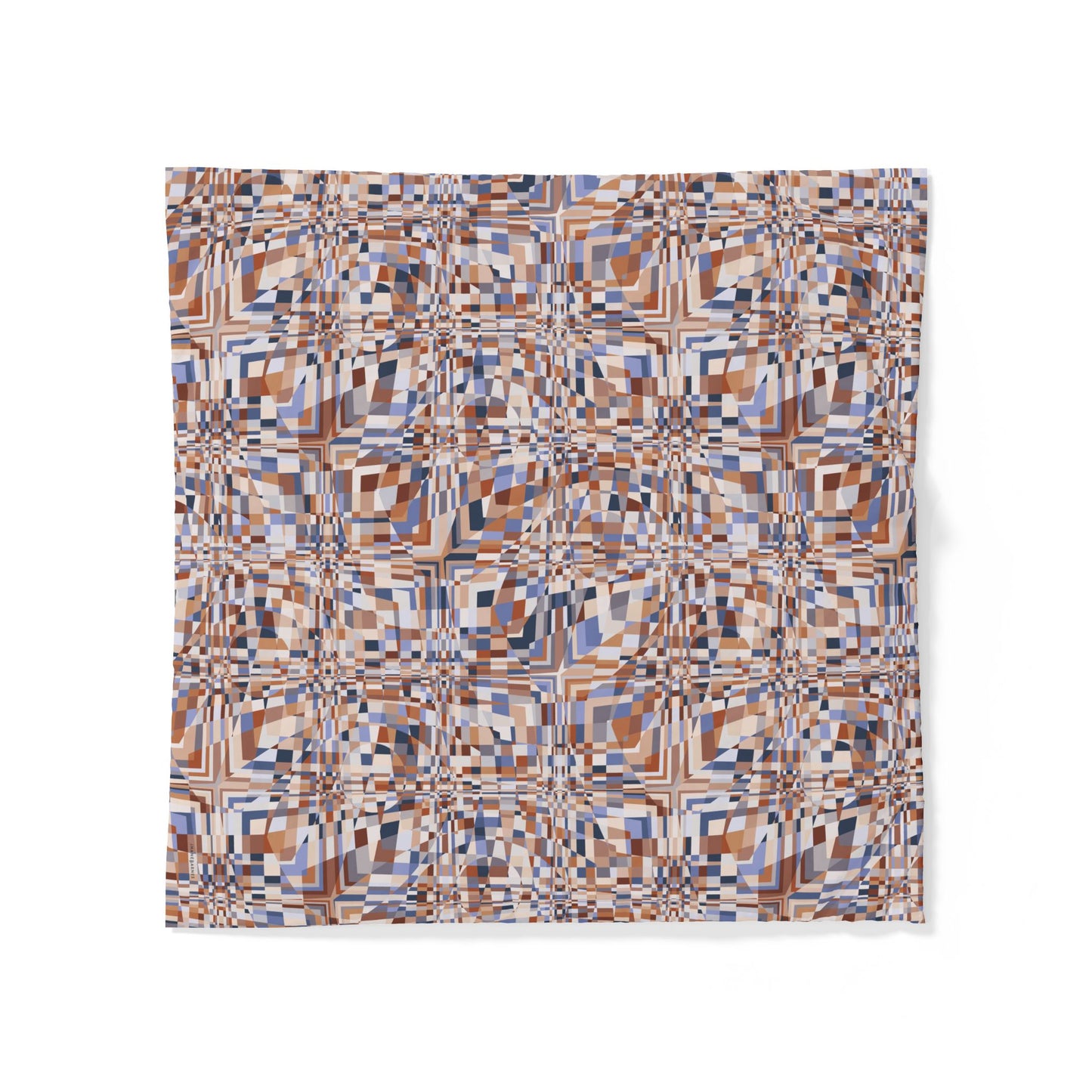 Cotton Duvet Cover "QUAD" col. Mirage